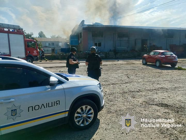 На Вінниччині на місці «прильоту» працює поліція 