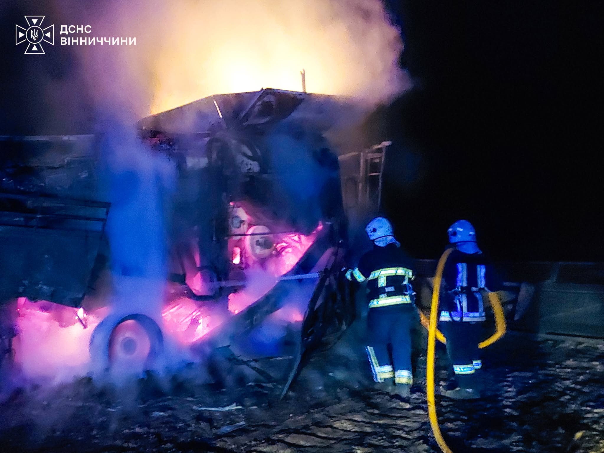 Через пожежу вінницький аграрій зазнав величезних збитків