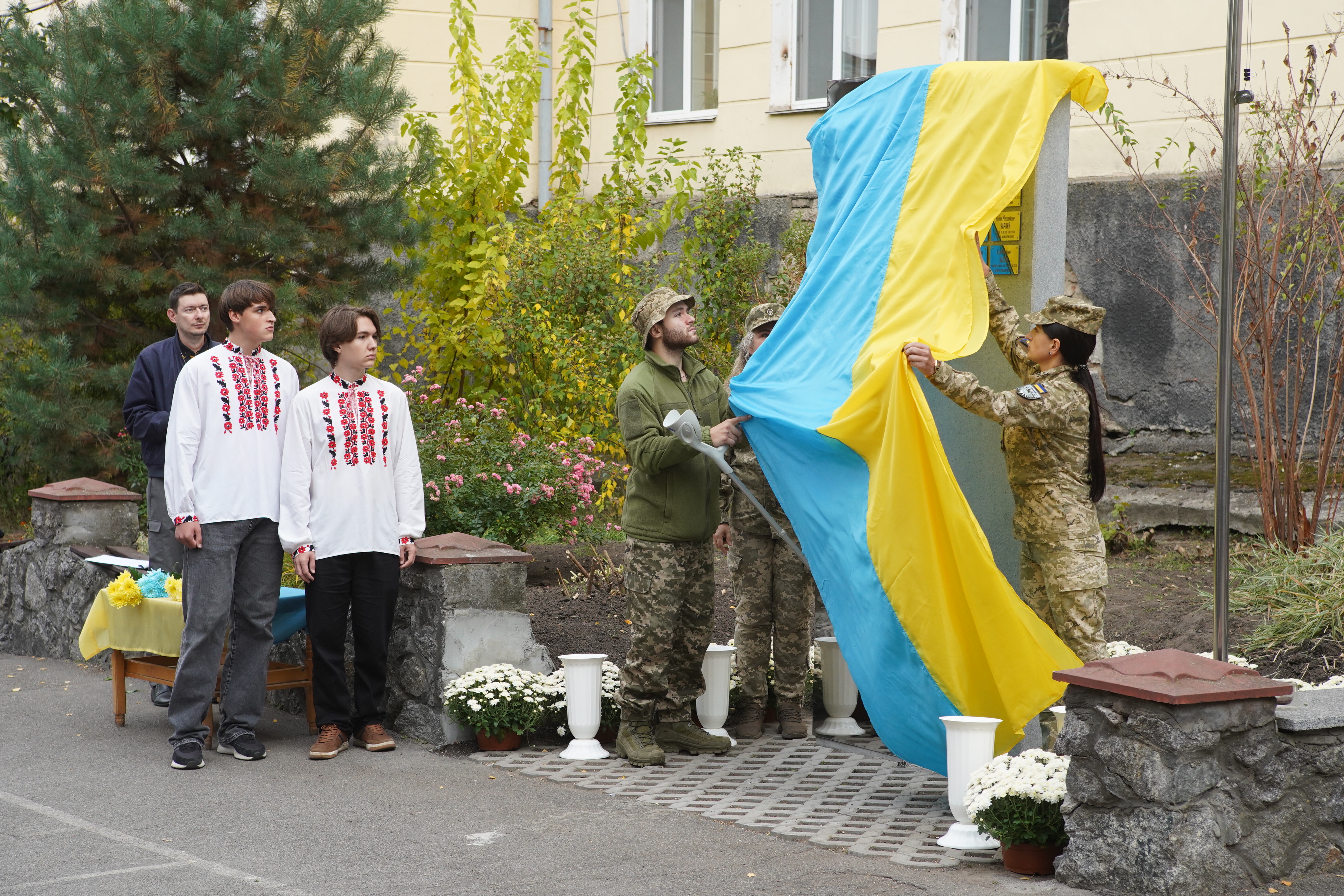 У Вінниці відкрили меморіал пам‘яті героям-ліцеїстам, які віддали своє життя за незалежність України