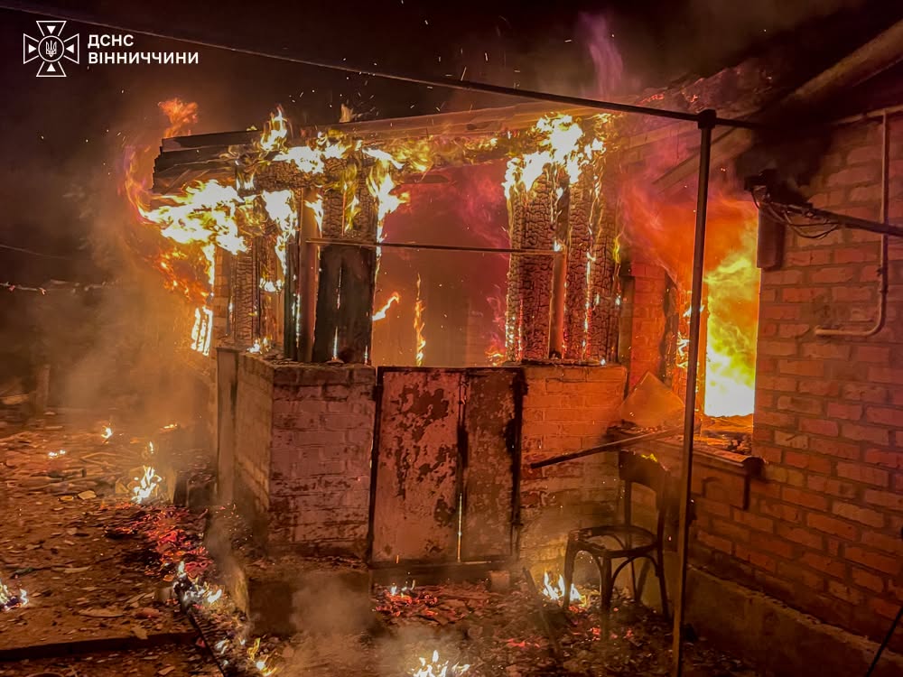 Нa Вінниччині під чaс пожежі зaгинулa людинa