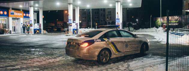 В Києві на АЗС сталася масова бійка