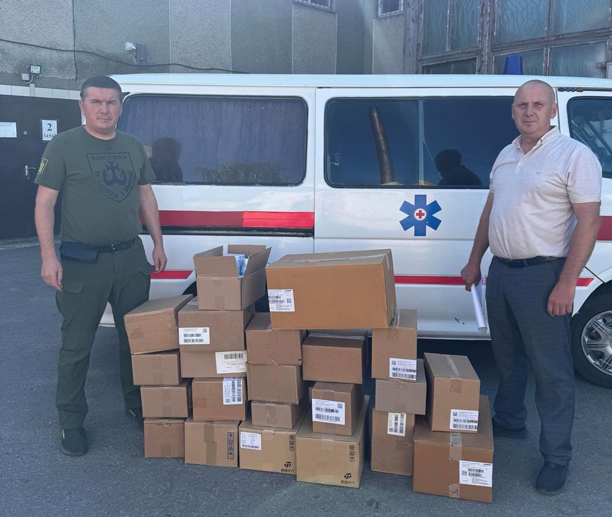 Лікарня Мурованих Курилівців подякувала за допомогу ГО «Добро немає кордонів»