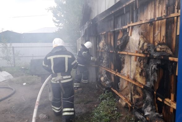 У Лiтинi гoрiв дeрeвooбрoбний цeх