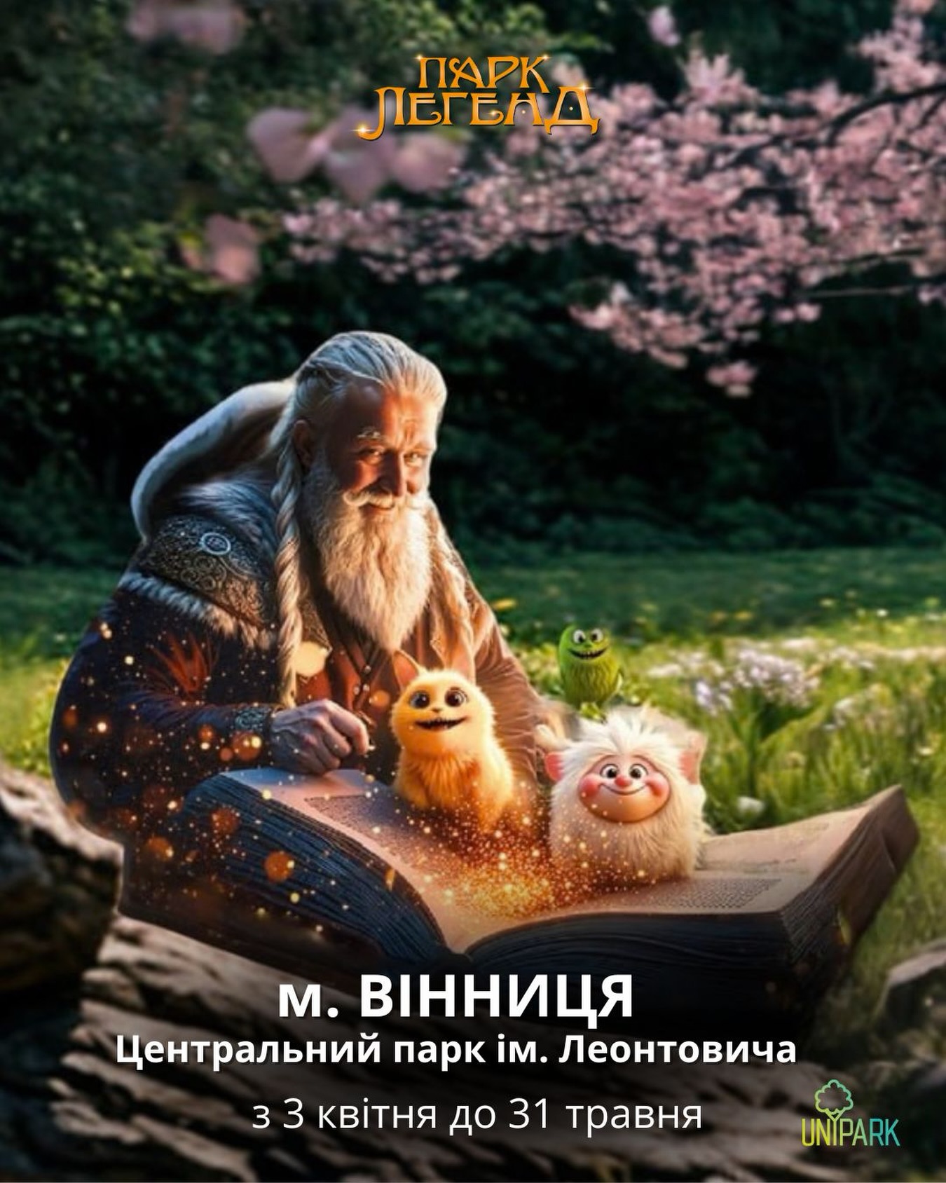 У Вінниці відкривається «Парк Легенд»  із велетнями, тролями та іншими казковими істотами