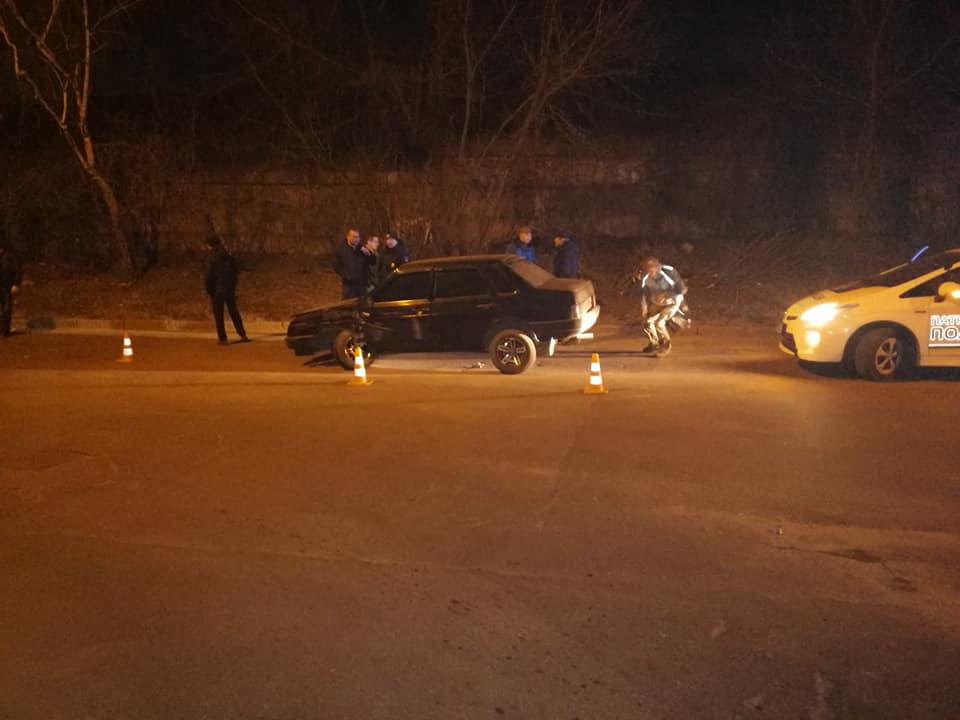 У Вінниці «дев’яткa» не розминулaся з бусом