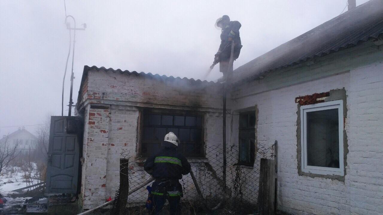 На Вінниччині горів будинок