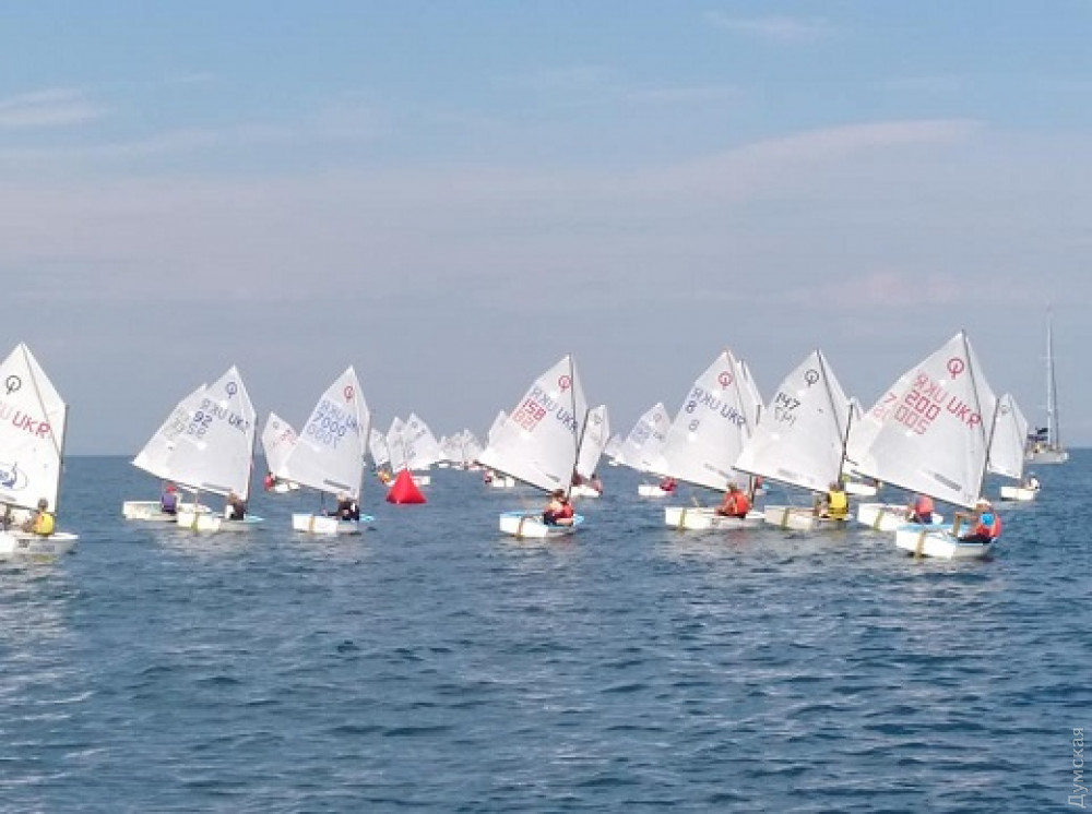 Одесские яхтсмены зaкрыли сезон регaтой в Отрaде