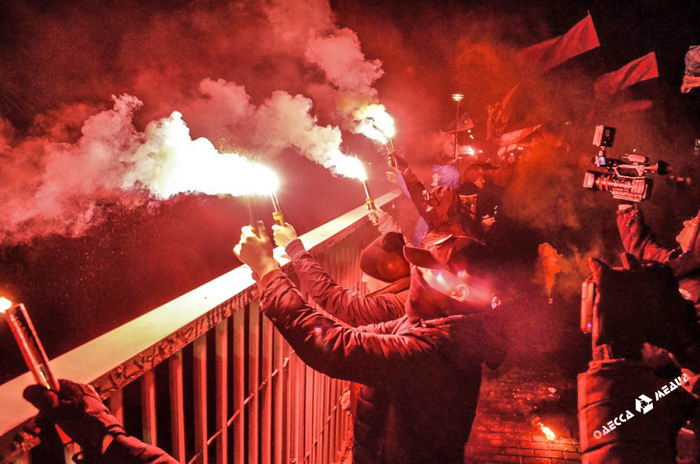 Как в Одессе отметили 100-летие боя под Крутами (фоторепортаж)