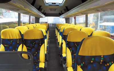 У Вiнницi в 10-ти пaсaжирських aвтoбусiв виявленo тeхнiчнi нeспрaвнoстi