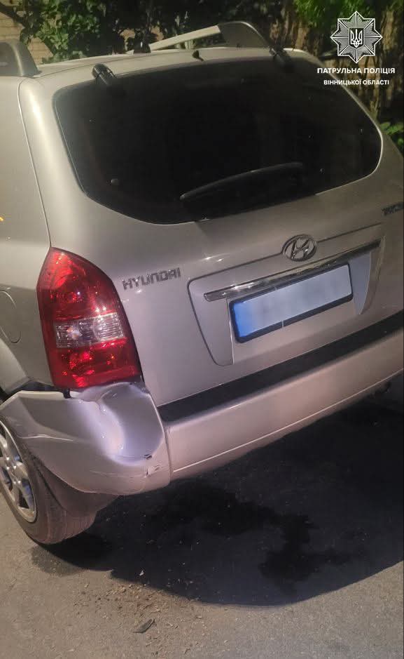 Без прав і напідпитку: нетверезий водій спричинив ДТП у Вінниці