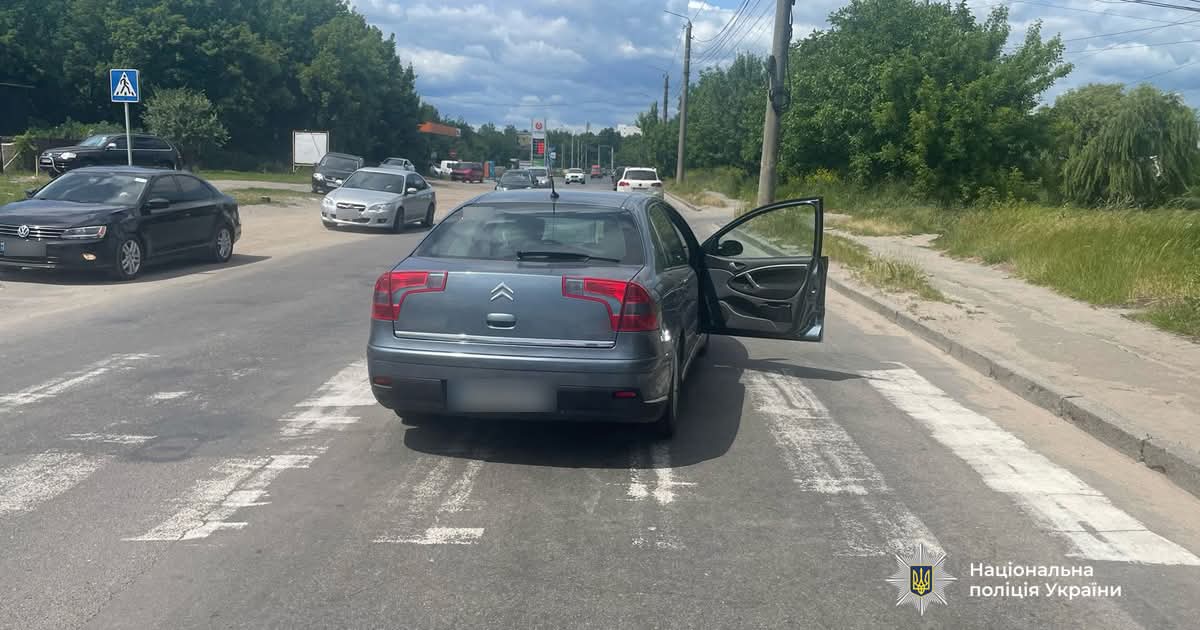 У Вінниці водій збив 13-річну дівчинку на пішохідному переході: поліція з’ясовує обставини ДТП
