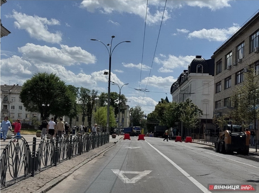 У центрі Вінниці з’явиться виділена смуга для громадського транспорту