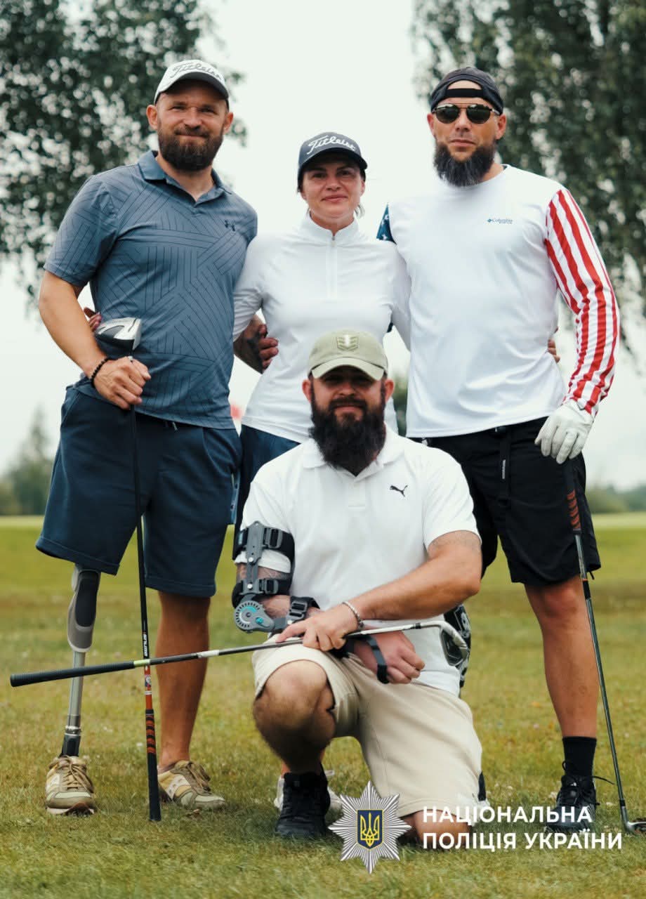 Турнір єдності: ветерани поліції Києва та силових структур зіграли в гольф заради підтримки та відновлення