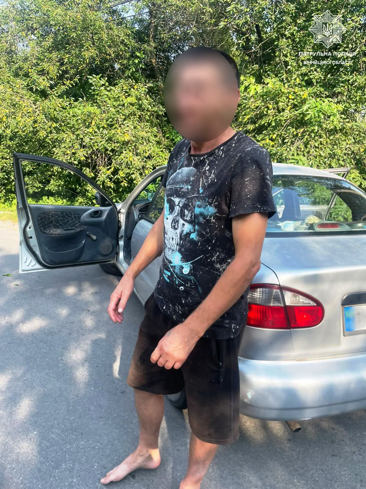 У Вінниці п’яний водій ЗАЗ хуліганив та намагався вчинити бійку з патрульними