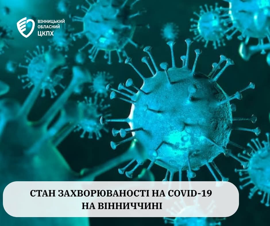 У Вінницькій області фіксують зростання кількості випадків COVID-19.