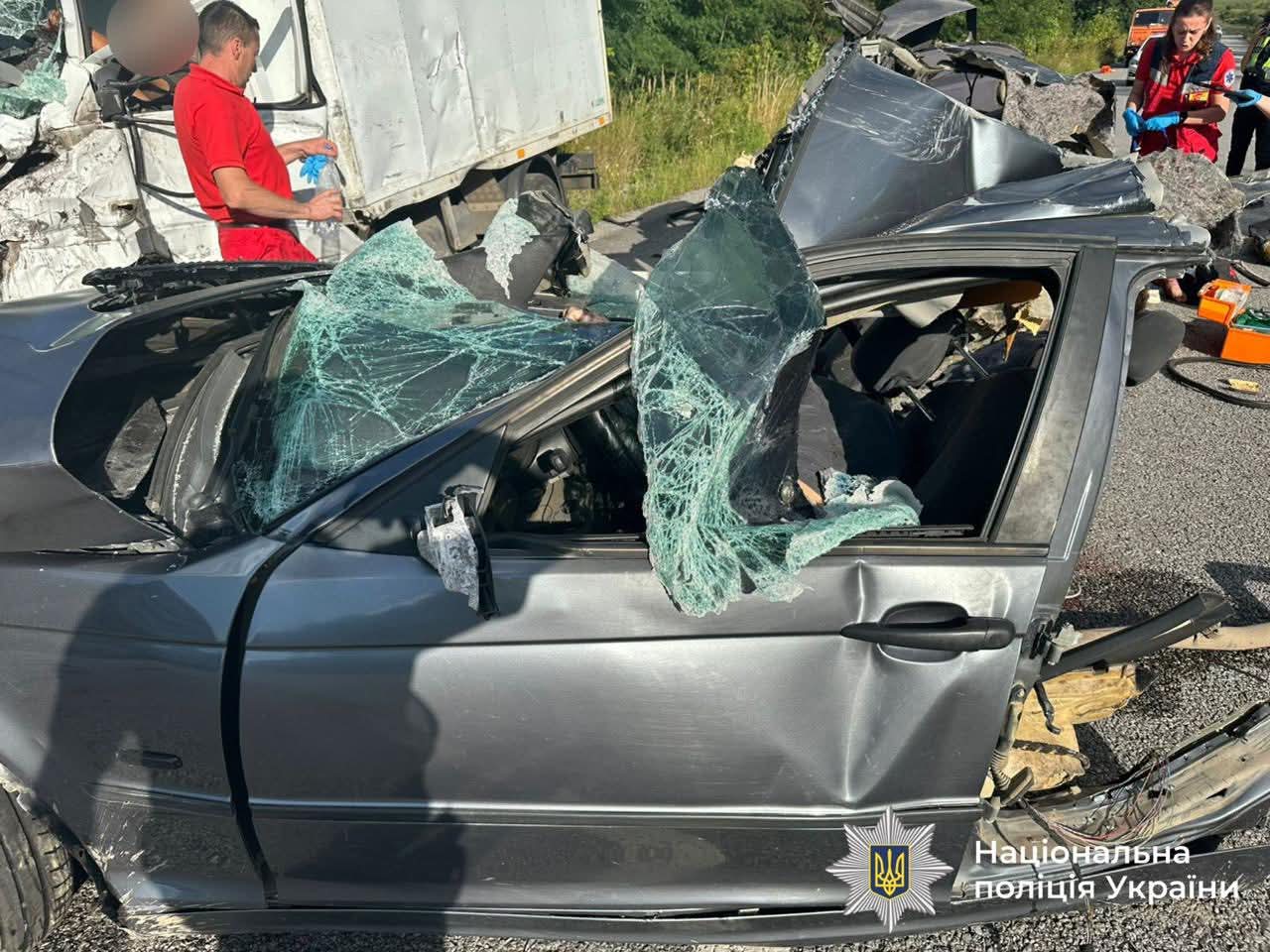 Смертельна ДТП у Хмільницькому районі: загинули водій BMW і 17-річний пасажир