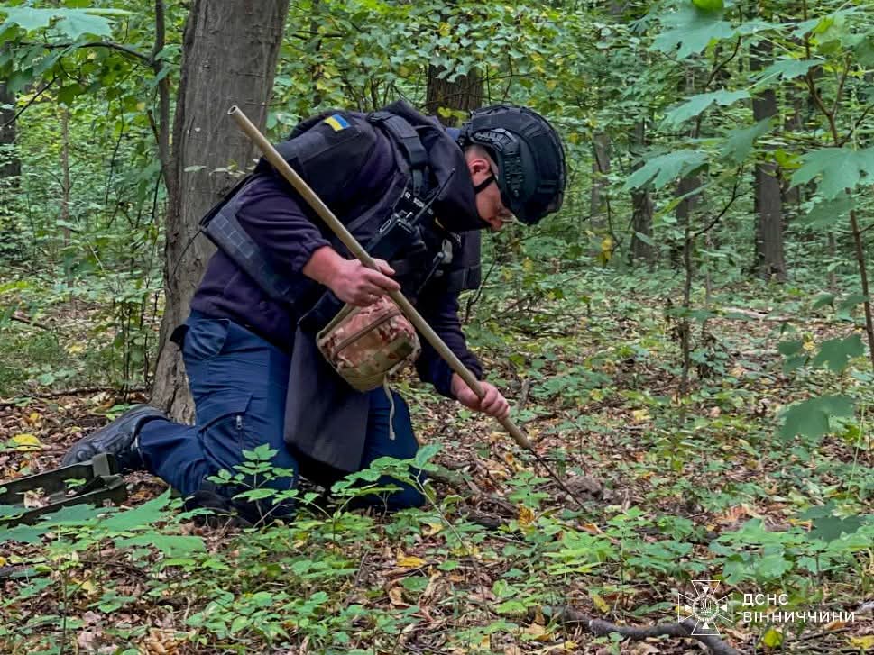 На Вінниччині знищили боєприпаси часів Другої світової війни