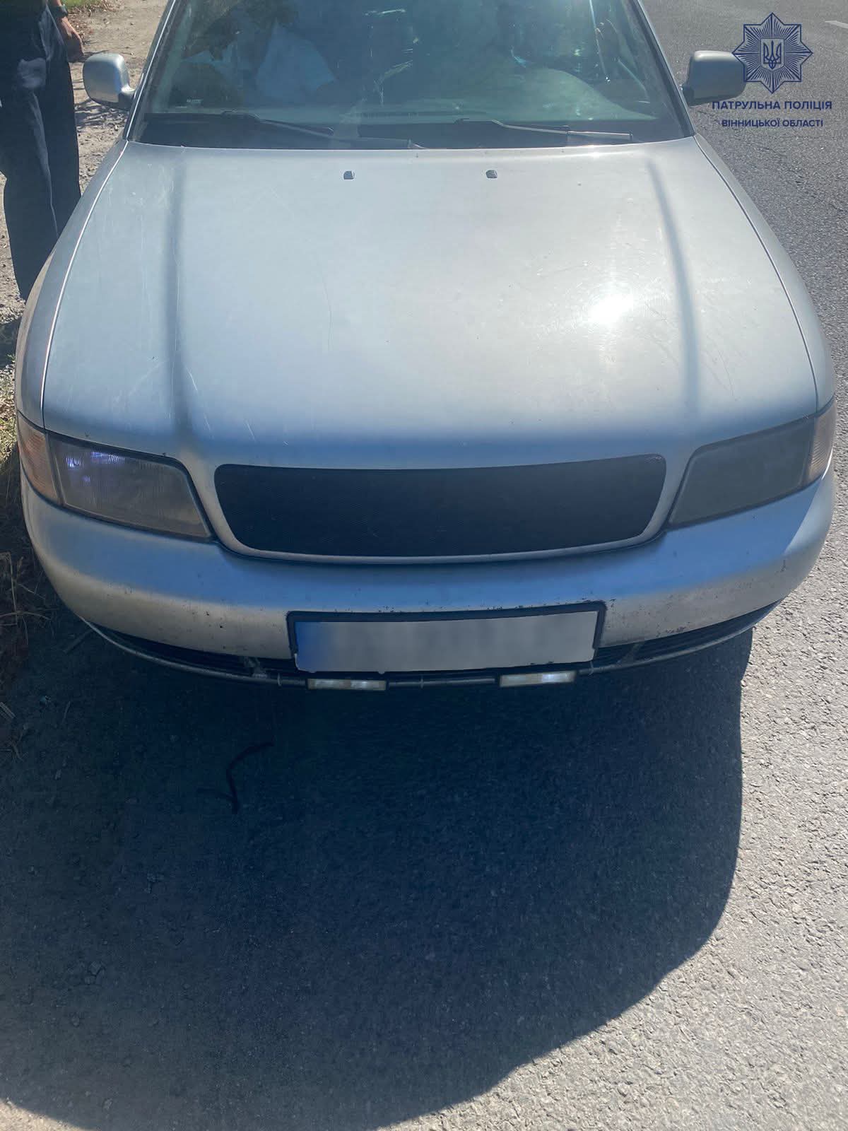 Вінниччина: патрульні зупинили водійку з ознаками наркотичного сп’яніння