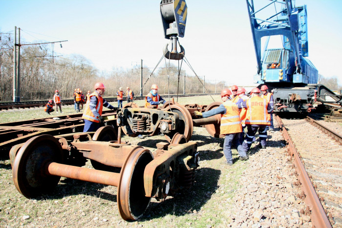 На Одещині провели навчання - долали наслідки аварії на залізниці