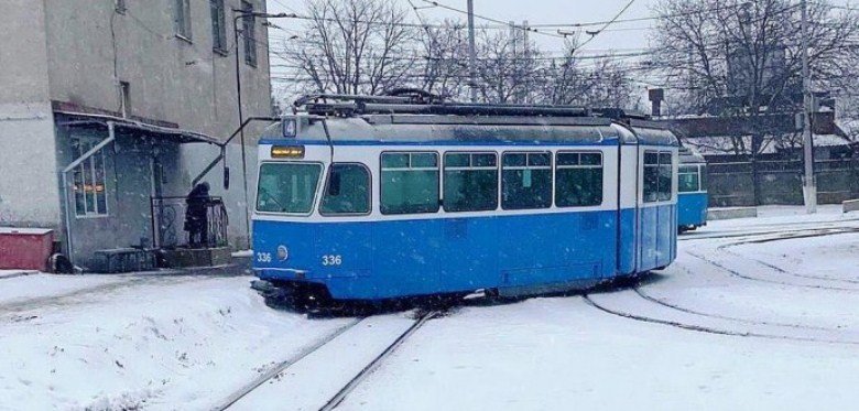 У Вінниці зійшов із рейок трамвай