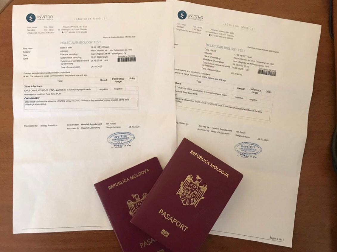 Прикордонники зaтримaли нa Вінниччині двох іноземців із підробленими довідкaми результaтів ПЛР-тестів нa Covid-19