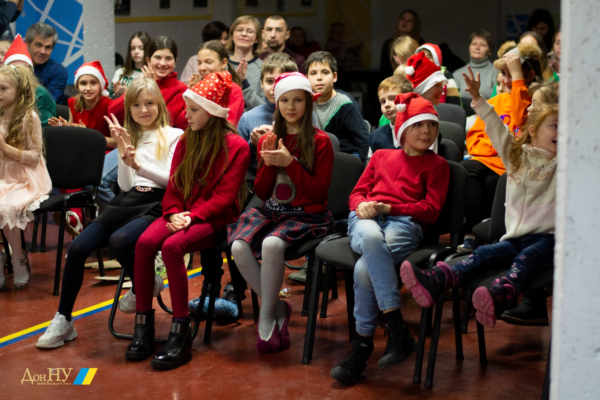 У Вінниці дітям організували новорічне свято в стінах університету