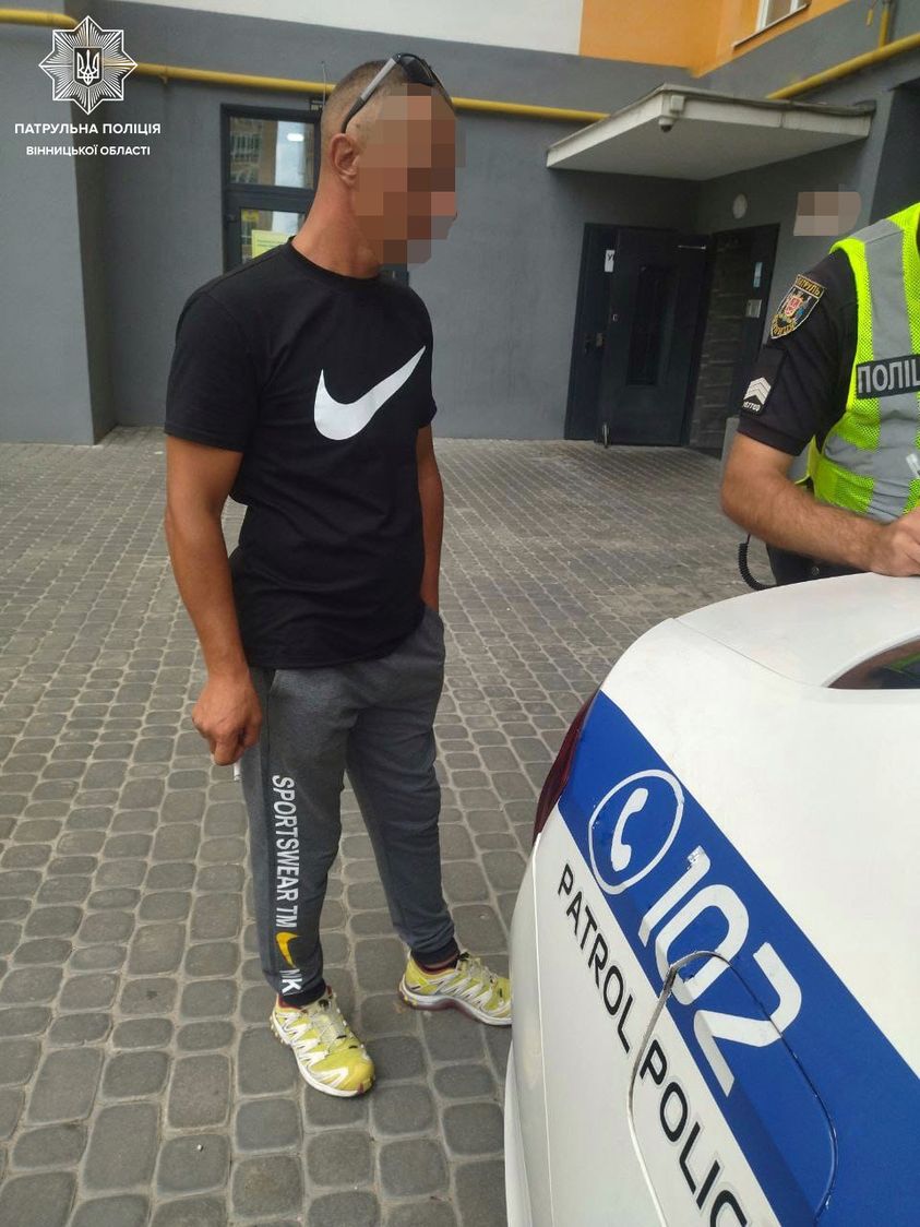 У Вінниці водія, який втік з місця ДТП, зaфіксувaли кaмери відеосопстереження