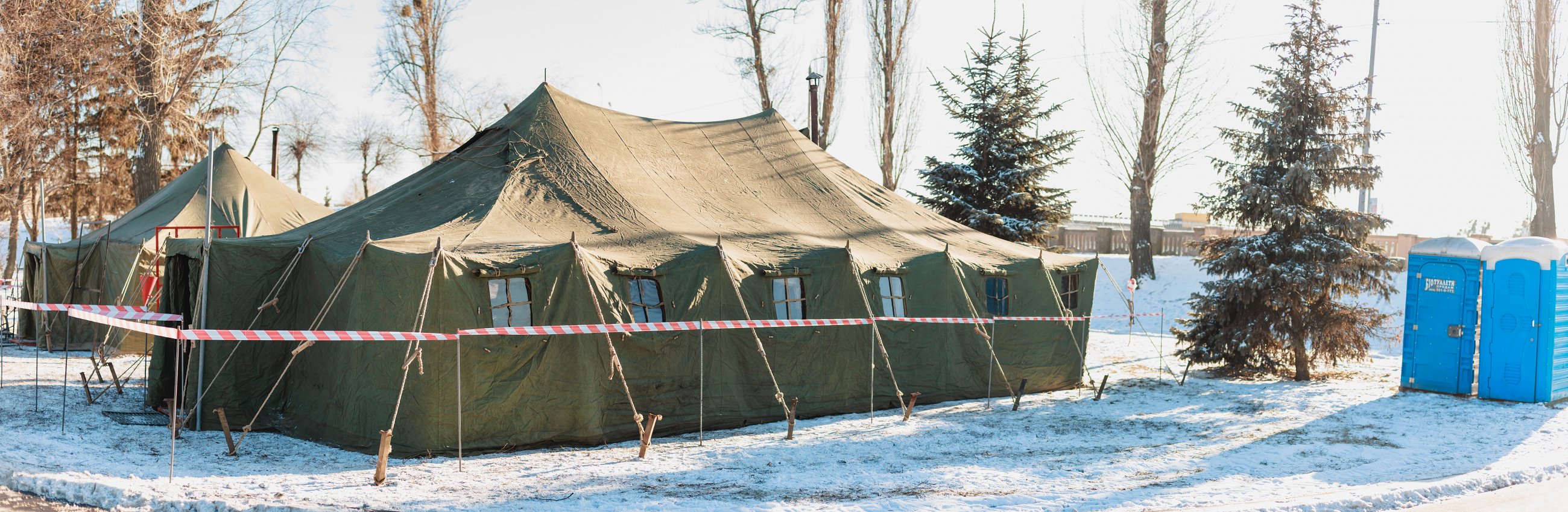 У Вінниці встановили пункт обігріву для безхатченків