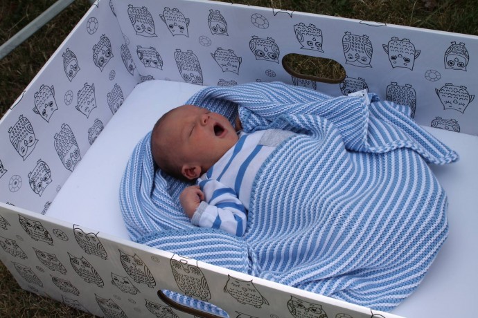 У Вінниці пропонують видавати майбутнім матусям коробки "Baby Box"