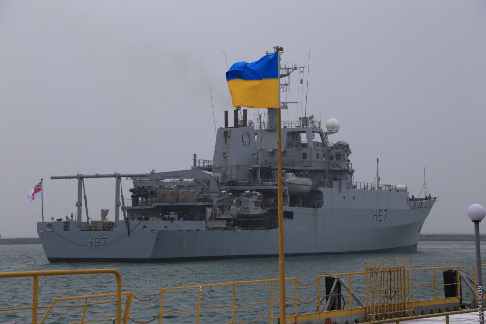 Бритaнский рaзведывaтельный корaбль прибыл в Одессу