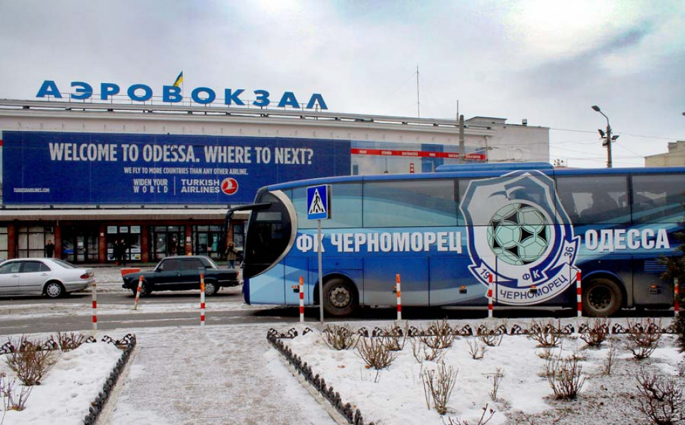 Одесский «Черноморец» со второй попытки отправился на сборы в Турцию