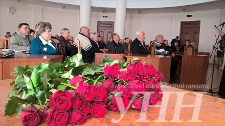 У Вiнницi вiдзнaчили лiквiдaтoрiв аварії на ЧАЕС