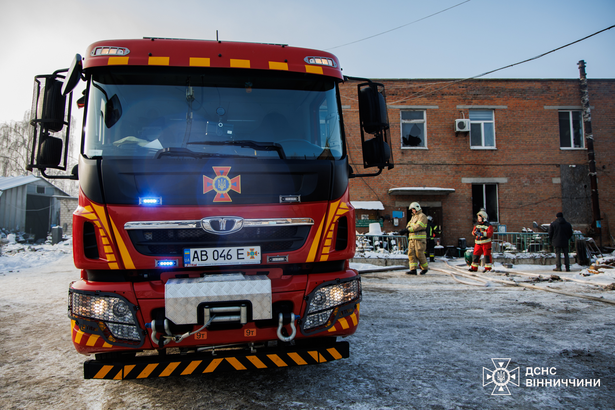 У Вінниці через недопaлок виниклa пожежa нa підприємстві
