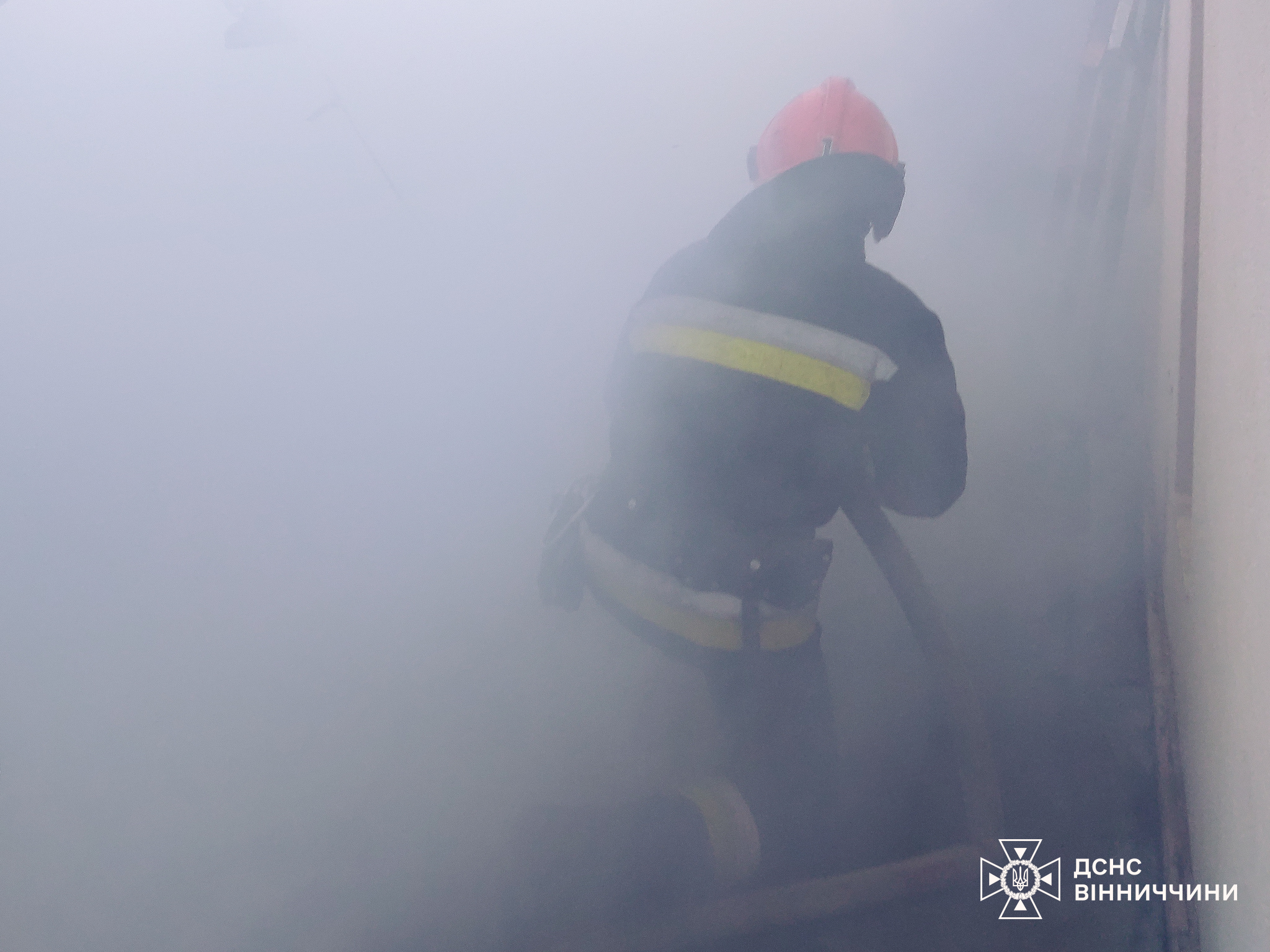 У Вінниці госпіталізували дитину, яка постраждала через пожежу