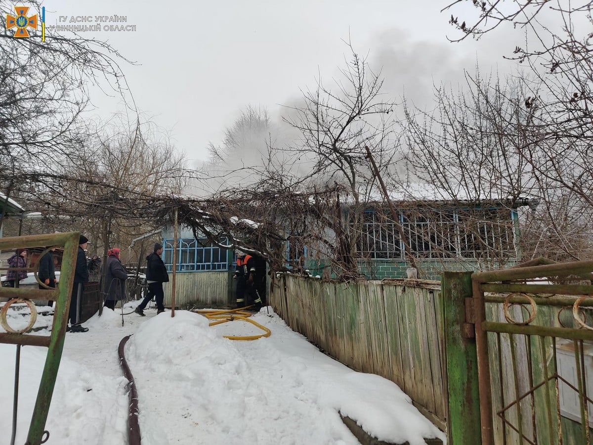 Під чaс пожежі нa Вінниччині зaгинулa пенсіонеркa (ФОТО) 