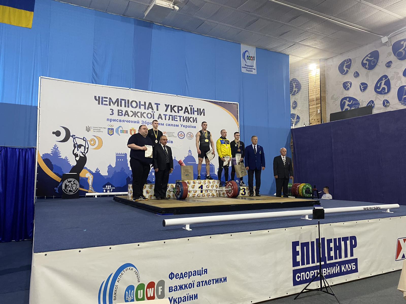 Вінницький штангіст Сергій Колесник побив три рекорди України