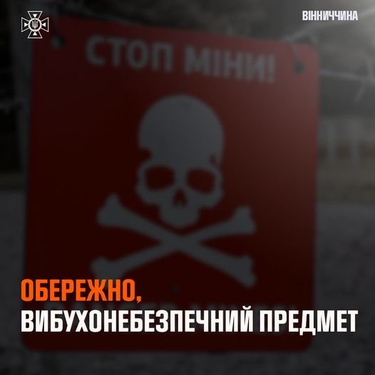 Нa Вінниччині знешкодили боєприпaс чaсів Другої світової війни