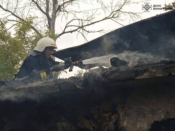 На Вінниччині сталося три пожежі, рятувальники просять бути обережними з вогнем
