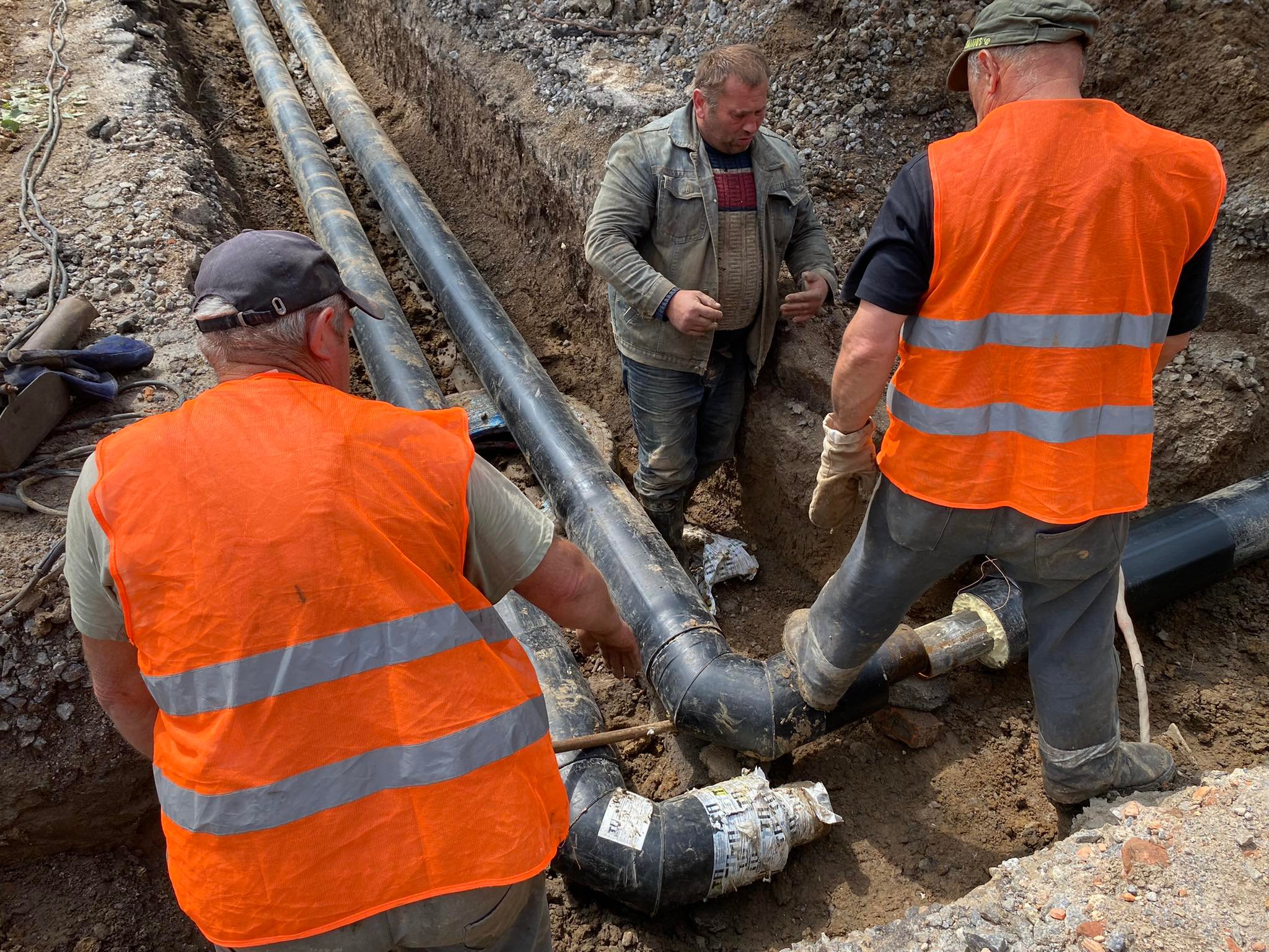 У Вінниці проводять реконструкцію аварійних теплових мереж