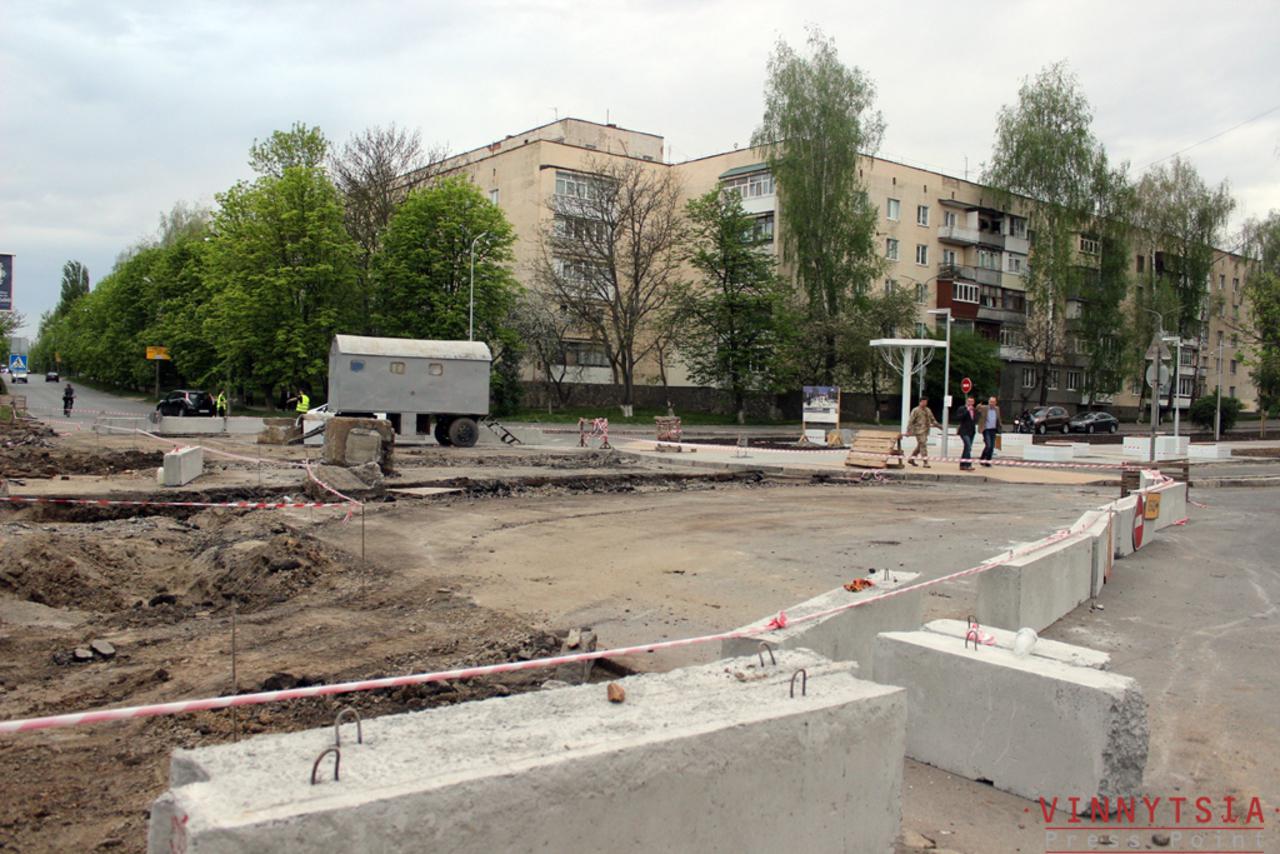 У Вінниці розпочали облаштовувати підвищений перехід