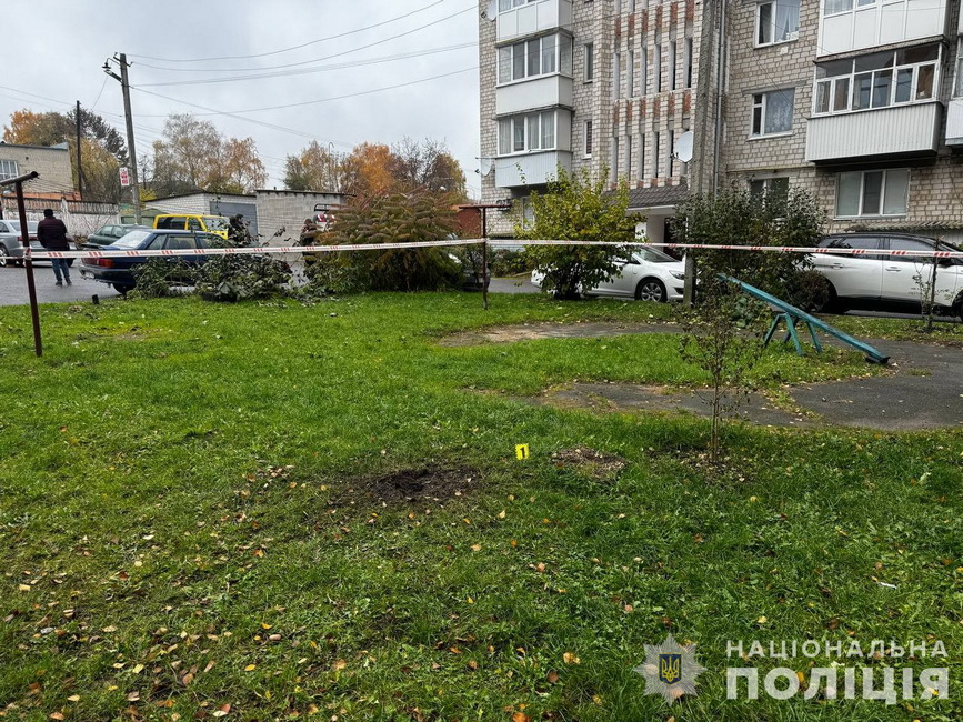 На Вінниччині чоловік кинув гранату у двір житлового будинку: поліція затримала порушника
