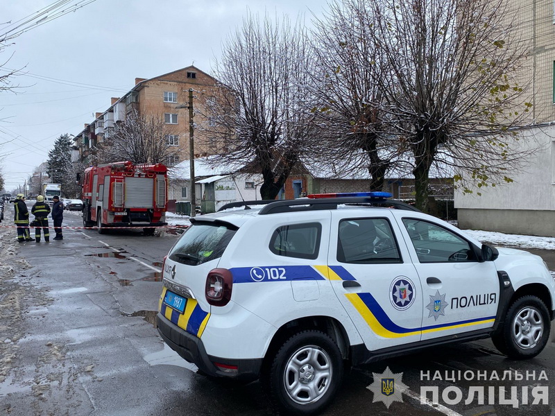 У Козятині чоловік підірвав гранату, погрожуючи поліцейським