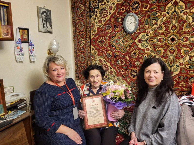Жителька Вінниці Наталія Черенкова відзначила 100-річний ювілей