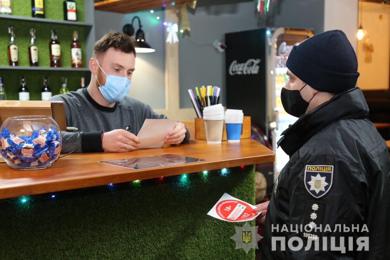 Вінницькі правоохоронці зафіксували понад сотню фактів продажу дітям алкогольних напоїв та тютюнових виробів