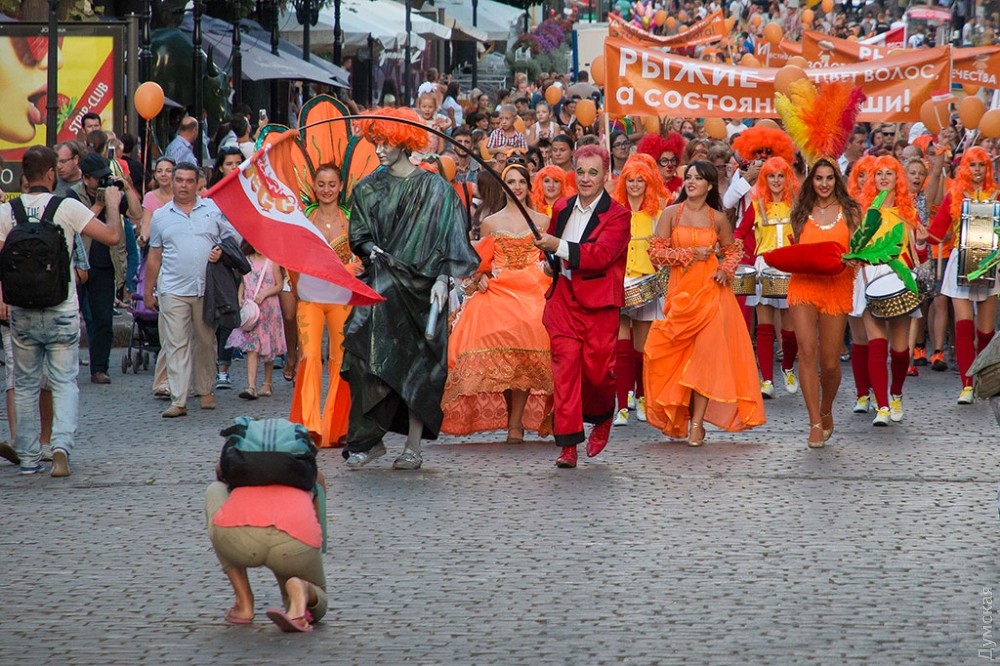 В Одессе пройдет в третий рaз фестивaль «Рыжий город»