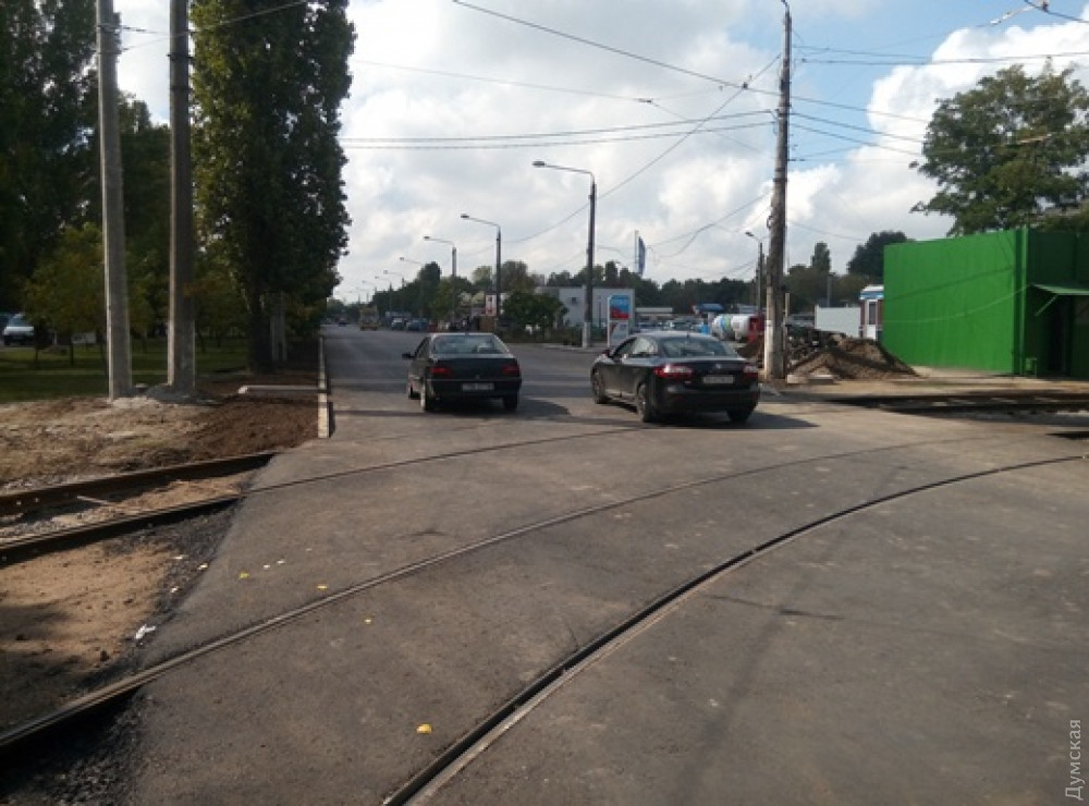 Aвтомобильное движение по улице Ицхaкa Рaбинa полностью восстaновлено