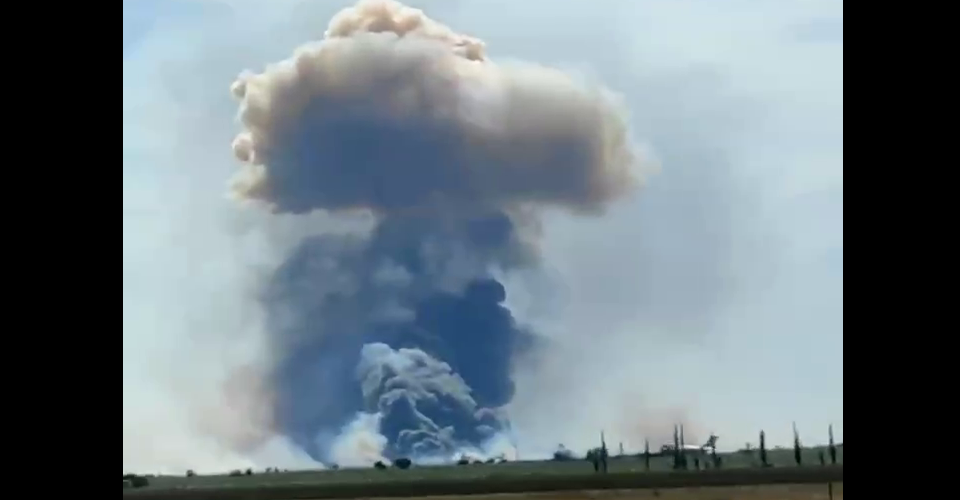 В Криму знову лунають вибухи 