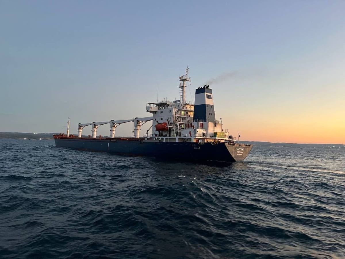 З українських портів вийшли ще 5 суден із зерном