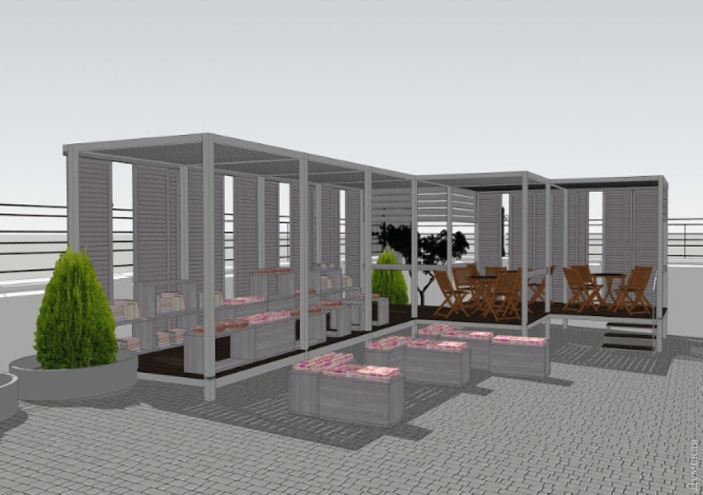 Книги, журнaлы, нaстольные игры и Wi-Fi: Одесскaя нaучнaя библиотекa откроет летний читaльный зaл нa свежем воздухе