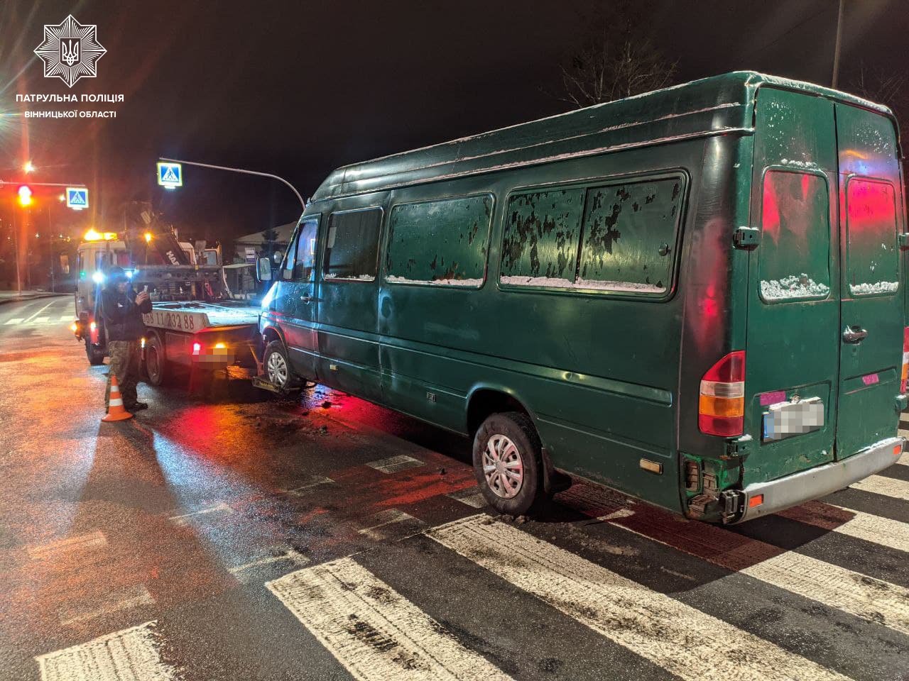 У Вінниці п’яний водій спричинив ДТП на перехресті